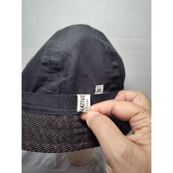 Corduroy Hat Cap Bucket Brown Womens Medium Casual Monochromatic Adult Casual - Picture 4 of 8